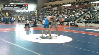 5A 215 lbs Quarterfinal - Bryson Matyja, Benton vs Eason Recktenwald, Mountain Home