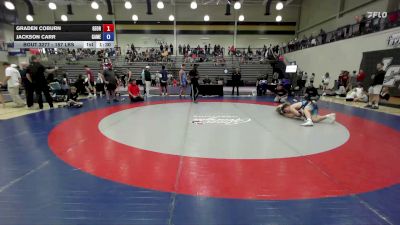 157 lbs Semifinal - Graden Coburn, Georgia vs Jackson Carr, Gamehouse Training Center