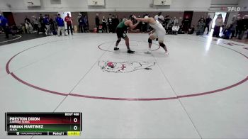 215 lbs Quarterfinal - Preston Dixon, Junipero Serra vs Fabian Martinez, Alisal