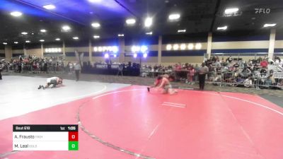 165 lbs Quarterfinal - Anthony Frausto, Troy HS vs Marcus Leal, Gold Rush Wr Ac