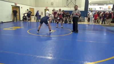 215 lbs Quarterfinal - Griffin Prebish, Indiana vs Logan Middleton, Parkersburg South-WV