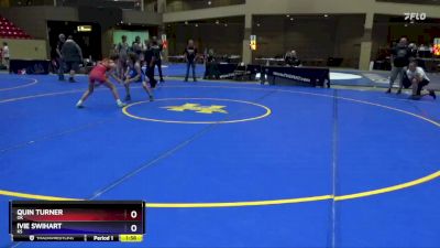 87 lbs Round 3 - Quin Turner, OK vs Ivie Swihart, KS