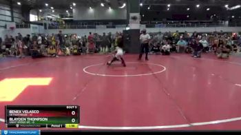 55 lbs Round 2 (8 Team) - Blayden Thompson, GREAT BRIDGE WC vs Benex Velasco, VB FIGHTHOUSE