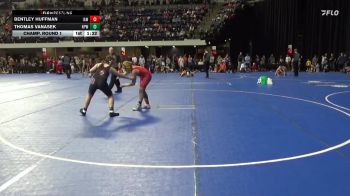 130 lbs Champ. Round 1 - Bentley Huffman, Immortal Athletics WC vs Thomas Vanasek, New Prague Wrestling