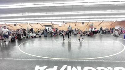 54 lbs Semifinal - Caden Smith, Delhi vs Christopher Haas, Reading