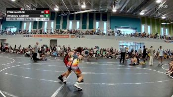 130 lbs Round 4 (6 Team) - Vincenzo Baldino, BHWC | Florida Supreme YG vs Ryan Hancock, Creeks Wrestling