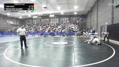 285 lbs Semifinal - Bryan Ruiz Alvarez, Mendota vs Luis Celis, East Bakersfield