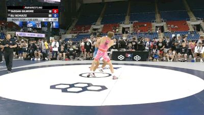 132 lbs Cons. Rd Of 32 - Taegan Gilmore, Ohio vs Eli Schultz, Minnesota