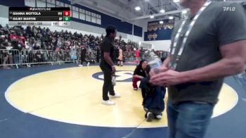 125 lbs Cons. Round 2 - Gianna Mottola, Paloma Valley vs Juliet Martin, Newbury Park