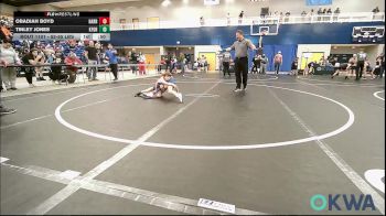 52-55 lbs Rr Rnd 1 - Tinley Jones, Kingfisher YellowJackets vs Obadiah Boyd, Harrah
