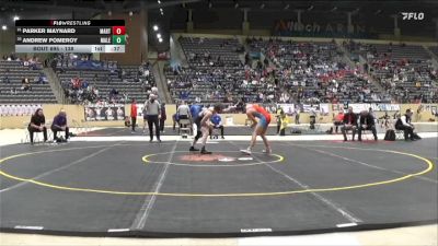 138 lbs Cons. Round 4 - Parker Maynard, Martin County High School vs Andrew Pomeroy, Male