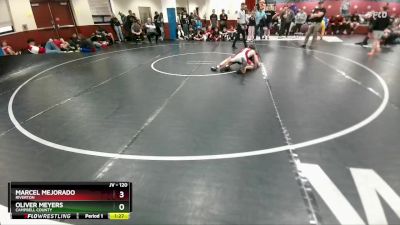 120 lbs Champ. Round 1 - Marcel Mejorado, Riverton vs Oliver Meyers, Campbell County