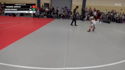 45 lbs Semifinal - Mateo Masso, Summit Wrestling Academy vs Ranger Jamison, DC Elite