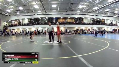 149 Freshman/Soph Cons. Round 2 - Ian Drake, Ohio Wesleyan University vs Collin Oliver, Adrian