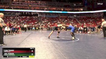 3A-190 lbs Quarterfinal - Abe Parker, Waukee Northwest vs Cain Tigges, Urbandale
