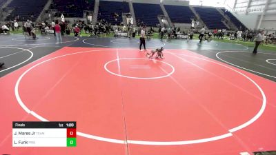 57 lbs Final - Joseph Mares Jr, Team Selma vs Luke Funk, Pride WC