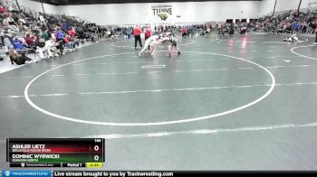 144 lbs Cons. Round 2 - Ashler Lietz, Belleville/Sugar River vs Dominic Wyrwicki, Oshkosh North