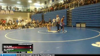 113 lbs Semis & 1st Wb (8 Team) - Eh Ta Taw, Oglethorpe County vs Eli Woolum, Temple