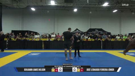 José Leonardo Ferreira Júnior vs Benjamin James Nelson 2026 Pan IBJJF Jiu-Jitsu No-Gi Championship