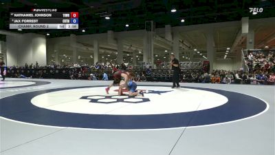 61 lbs Champ. Round 2 - Nathaniel Johnson, Torotech Wrestling vs Jax Forrest, Cowboy RTC/Titan Mercury Wrestling Club (TMWC)