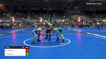 115 lbs Prelims - Andrew Manley, Threestyle Wrestling vs Jacob Myers, Mile High WC