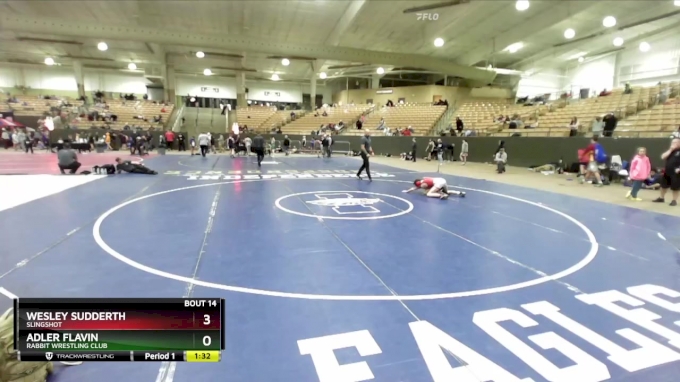 100 lbs Champ. Round 2 - Wesley Sudderth, Slingshot vs Adler Flavin ...