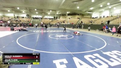 100 lbs Champ. Round 2 - Wesley Sudderth, Slingshot vs Adler Flavin, Rabbit Wrestling Club