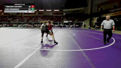 165 lbs Round Of 32 - Emiliano Saucedo, Iowa State vs Luke Henderson, Colorado State