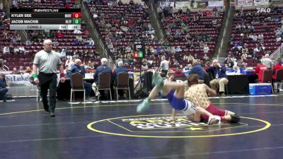 145 lbs Consi 2 - Kyler See, North East vs Jacob Mackie, Oley Valley