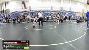 67 lbs Champ. Round 1 - Jack Wachstetter, Backyard Brawlers Midwest vs Miles Fitch, Apache Wrestling Club