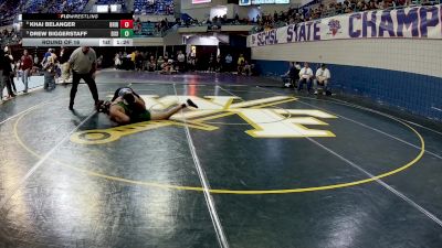 157 lbs Round Of 16 - Khai Belanger, Bridges Prep vs Drew Biggerstaff, Dixie