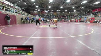 126 lbs Cons. Round 1 - Henry Bueter, St. Xavier vs Declan Duncan, Trinity
