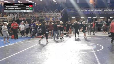 106 3A Champ. Round 1 - Ajani Flanders, Boone vs Alejandro Ravelo, Southwest Miami