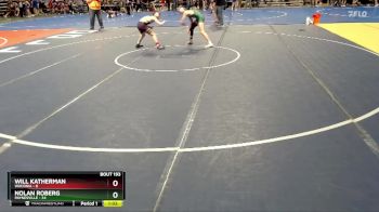 100 lbs Quarterfinal - Nolan Roberg, Paynesville vs Will Katherman, Waconia
