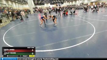 138 lbs Cons. Round 2 - Faith James, MO vs Hailey Roark, MO