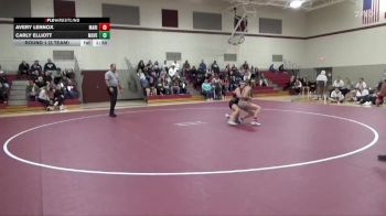 120 lbs Round 1 (3 Team) - Avery Lennox, Marion vs Carly Elliott, Mount Vernon