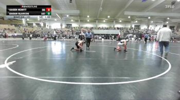 171 lbs Quarterfinal - Dagan Glascoe, Tullahoma Takedown Club vs Kasen Hewitt, Blackman Wrestling Club