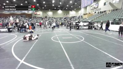 102 lbs Final - Jace Trautz, Legacy Elite vs Cade Ruckle, Gold Rush Wrestling
