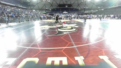 71 lbs Cons. Semis - Ashton Lefler, Oak Harbor Wrestling Club vs Harper Renard, Sua Sponte Wrestling Club