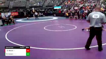 106 lbs Quarterfinal - Damien Reyes, Mesa Ridge vs Manuel (Pocky) Amaro, Pueblo East