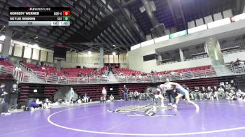 130 lbs Round 4 (6 Team) - Skylie Semken, Crismon High School vs Kennedy Werner, Norfolk