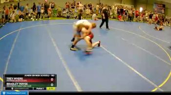 182 lbs Quarterfinal - Trey Myers, Michigan Grappler RTC vs Bradley Mayse, Roughneck Wrestling Club