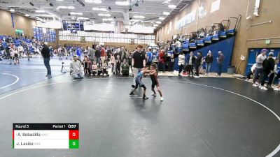 47-50 lbs Round 5 - Ayden Bobadilla, Aviators Wrestling Club vs Jett Lasike, Westlake