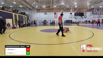 133B Championship Bracket - Jacob Snow, MWC Wrestling Academy vs Landen Ramsey, Askren Wrestling Academy