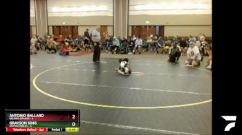 47 lbs Round 1 (4 Team) - Antonio Ballard, Belding Orange vs Grayson King, Untouchables