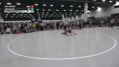 80 lbs Cons. Sub-rd Of 16 - Colt Roeder, Mercer County Wrestling Club vs Jase Mauck, Powerhouse Wrestling Club