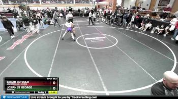 157 lbs Cons. Round 3 - Josiah St George, Hanford vs Cedar Betzold, Lewiston High School