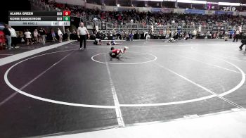 55 lbs Rr Rnd 3 - Alaina Green, Richmond Youth WC vs Korie Sandstrom, Richmond Youth WC