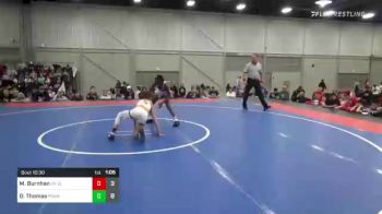 90 lbs Final - Mason Burnhan, Oklahoma Elite 14U vs Dominic Thomas, POWA 14U