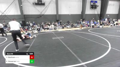 109 lbs Quarterfinal - Yandel Basham, Hotshots Wrestling vs Elijah Governor, Independent
